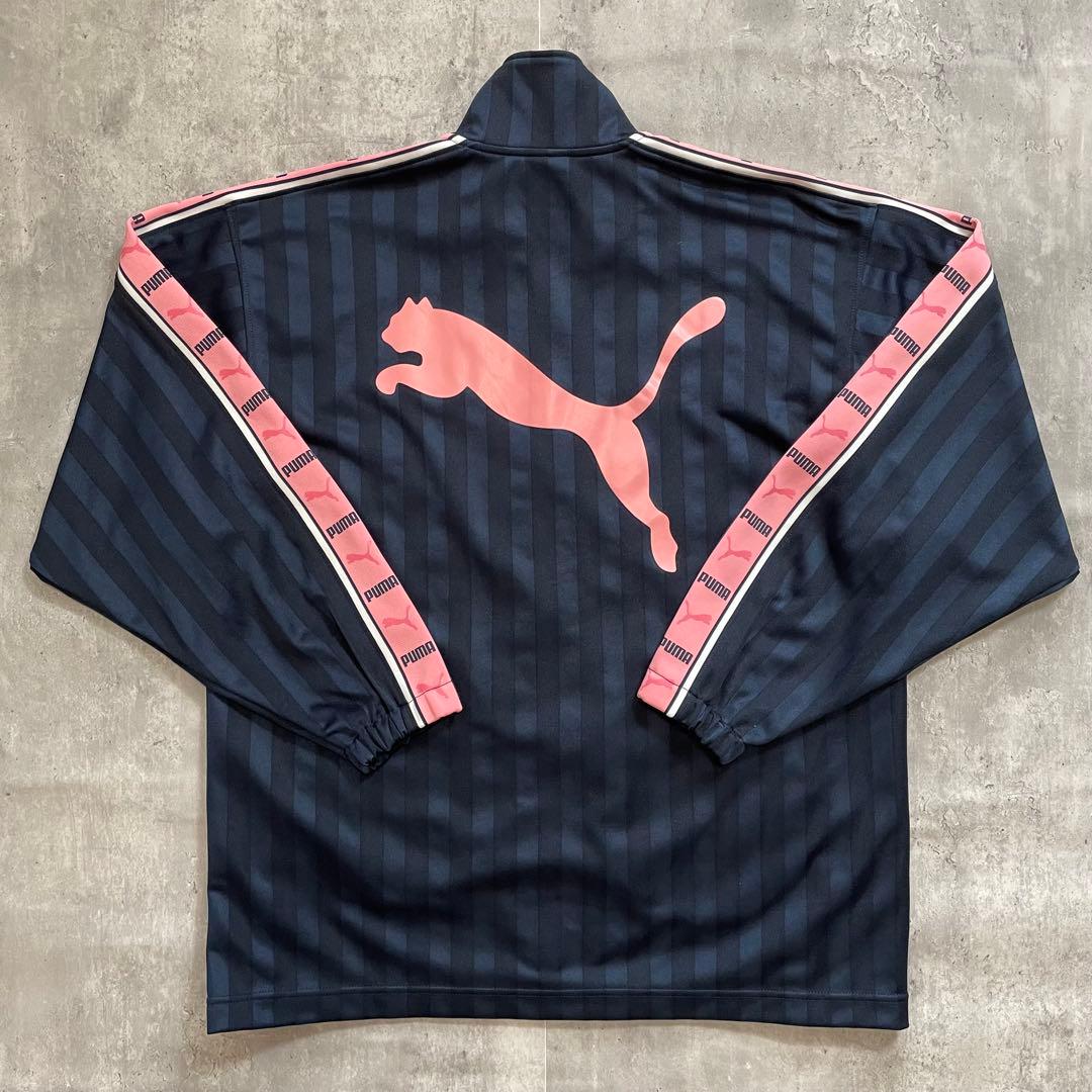 美品✨廃盤品 PUMA プーマ ジャージ セットアップ Y2K ピンク 紺 M