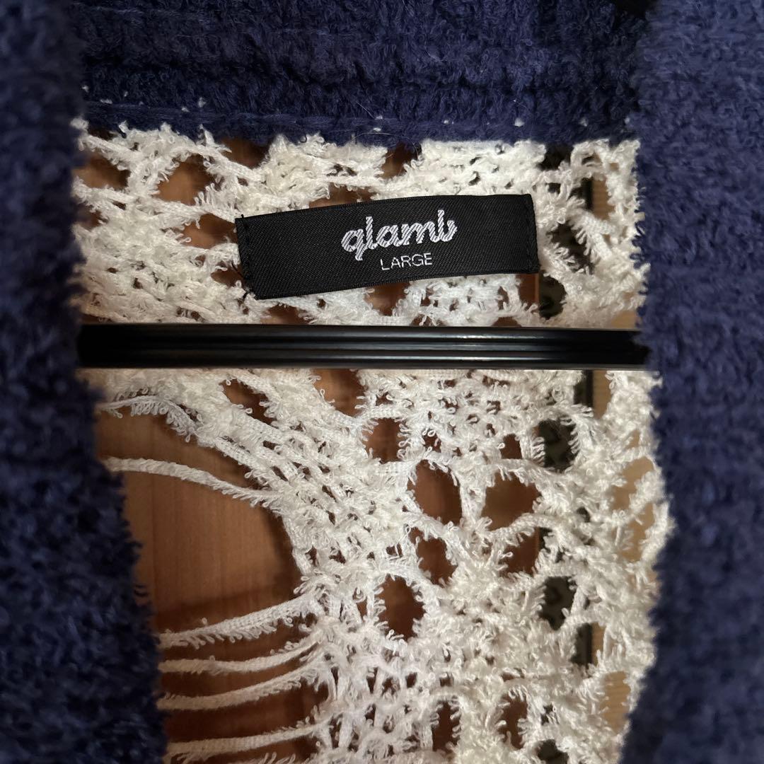 【完売品】glamb オープンワークニットMA-1