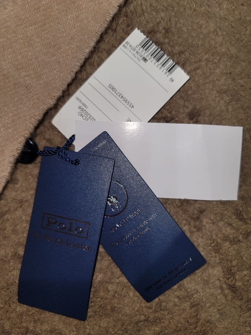 【新品未使用】Polo by Ralph Lauren ベージュ マフラー
