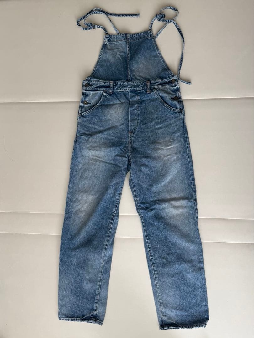 Whim Gazette ストレートデニムオールインワン