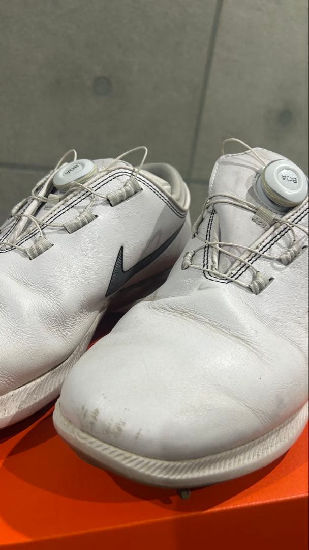 Nike DJ0693-102 ゴルフシューズ ホワイト タグ付き