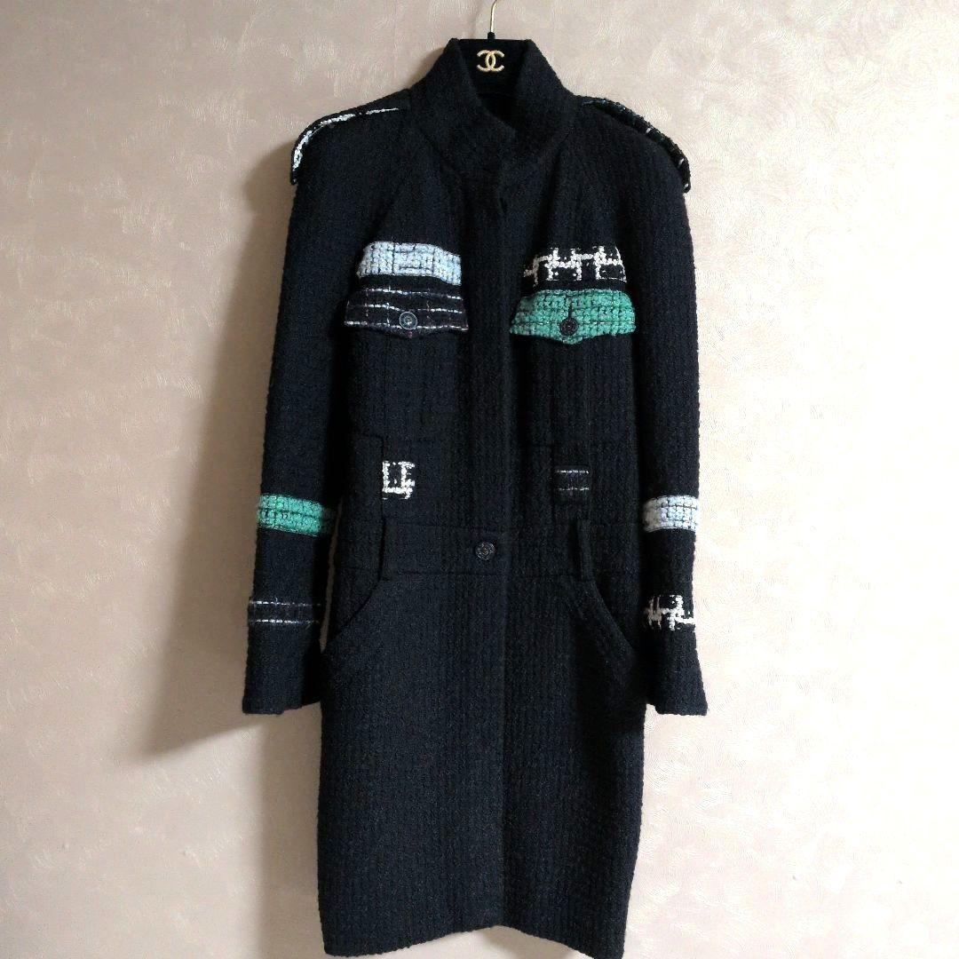 Jaz Leeさま専用出品 ココマークボタン　コート　黒