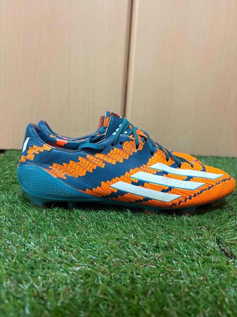 アディダス アディゼロf50 FG 27センチ メッシ エリート プレデター