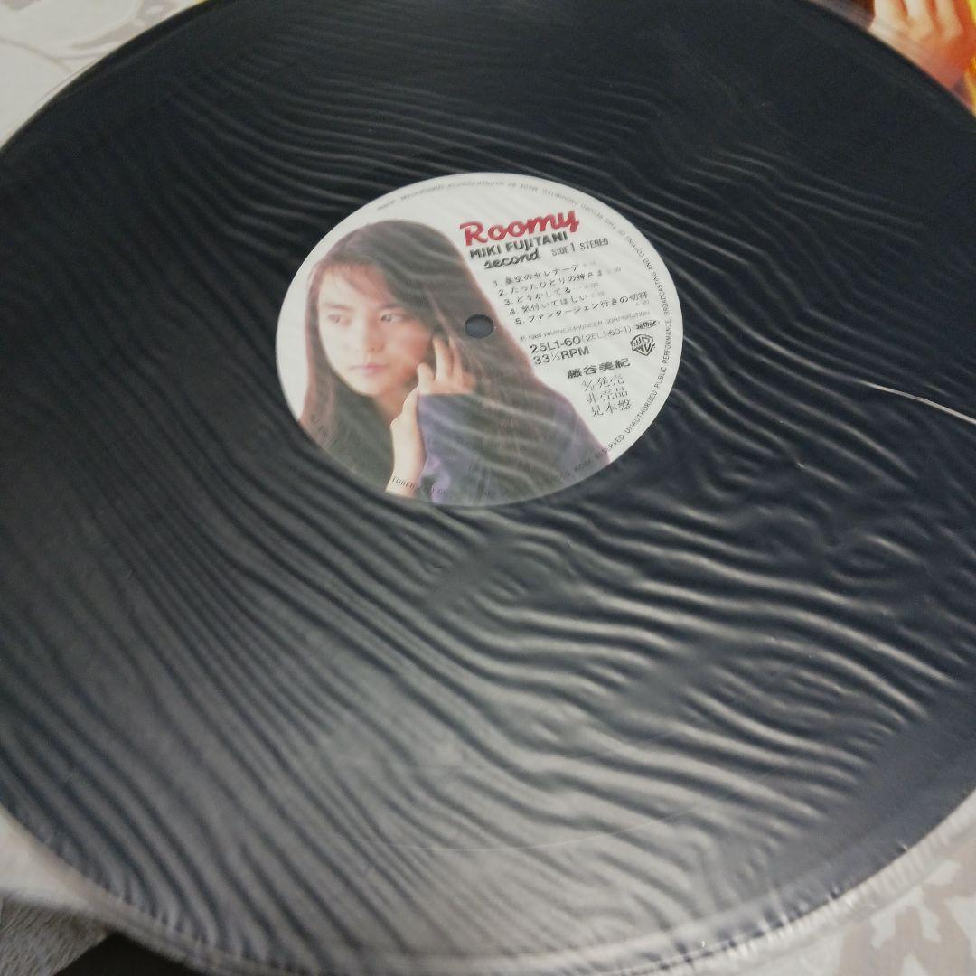 見本盤　藤谷美紀 Roomy second　レコード