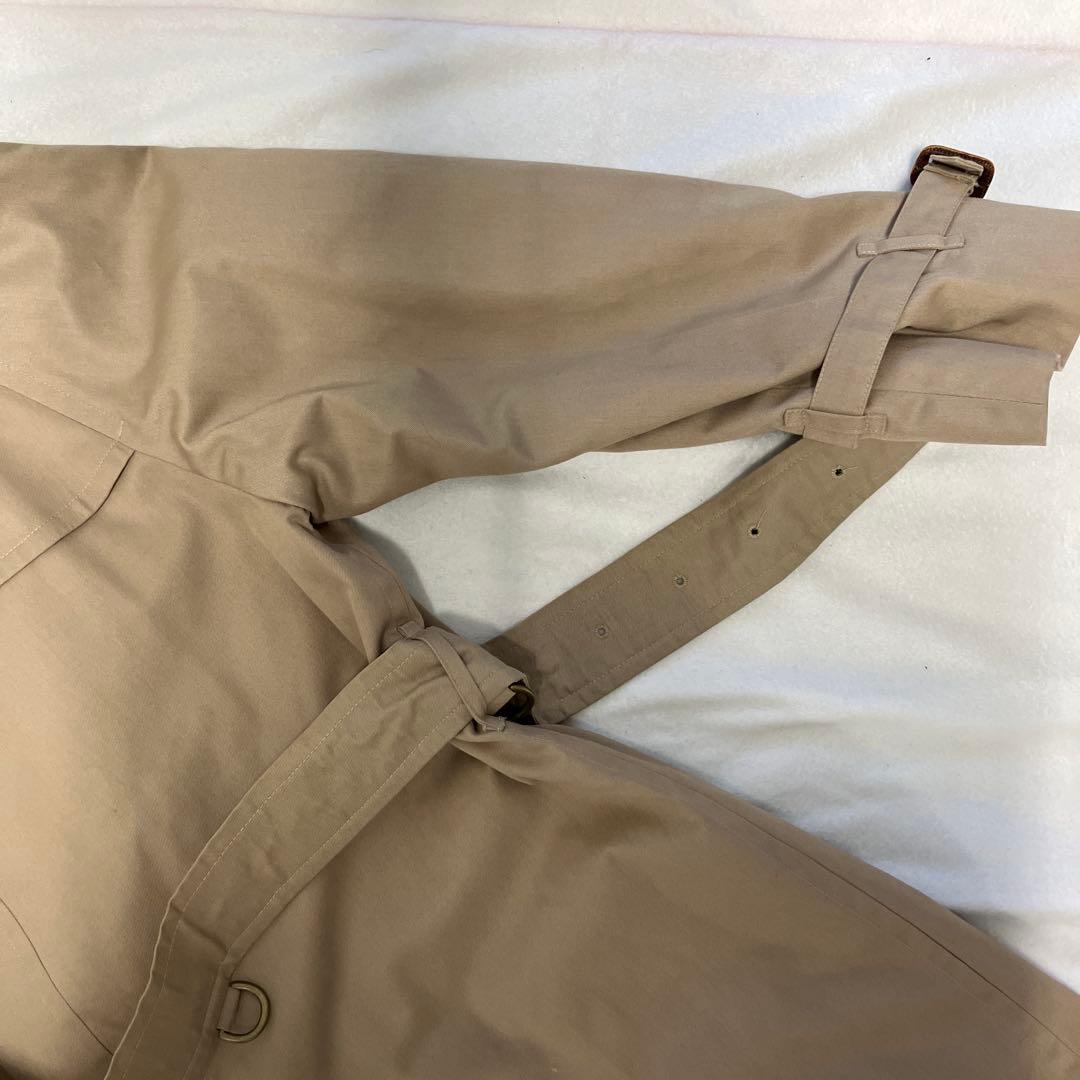 バーバリー チェック裏地 ベージュ トレンチコート ベルト付