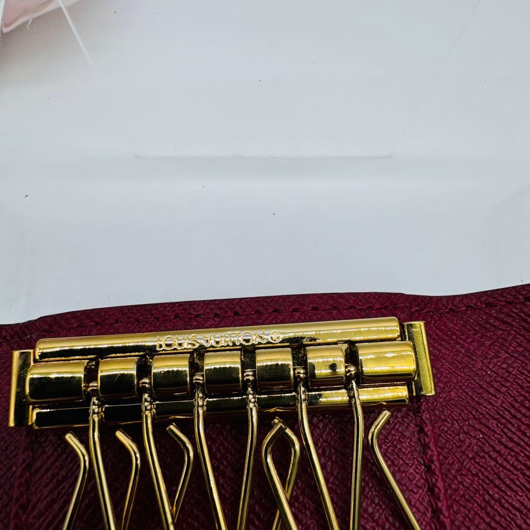 新型 ICタグ ルイヴィトン ミュルティクレ キーケース フューシャ 373
