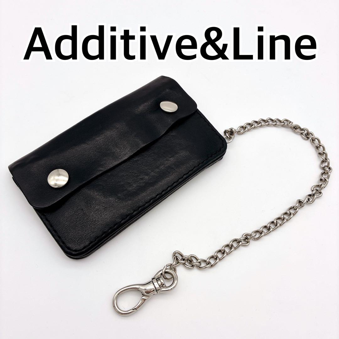 人気！Additive&Line 黒 ミドル　チェーンカスタム　GUIDI
