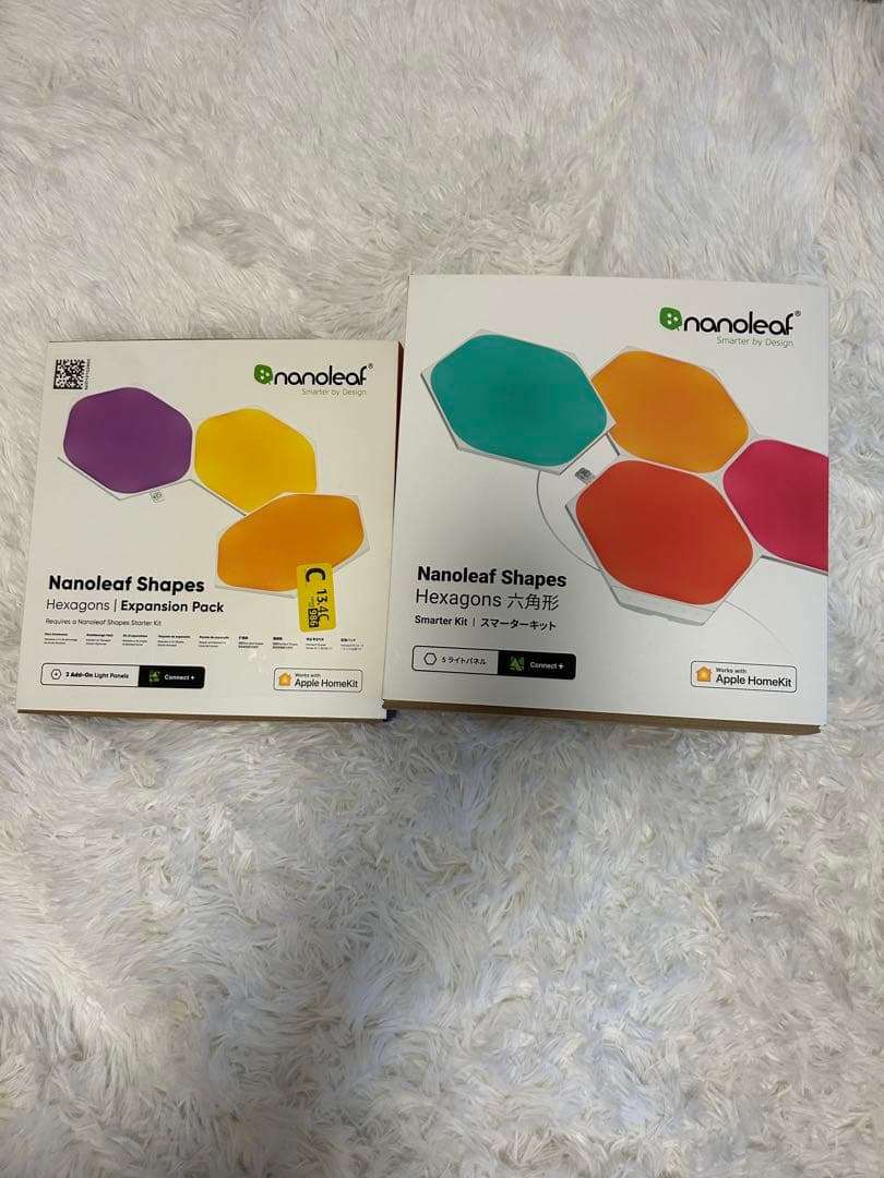 Nanoleafナノリーフ 六角形 Shapes Hexagon 8枚
