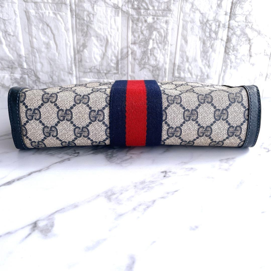 【希少✨️】Gucci(オールドグッチ)シェリー GGスプリーム クラッチバッグ