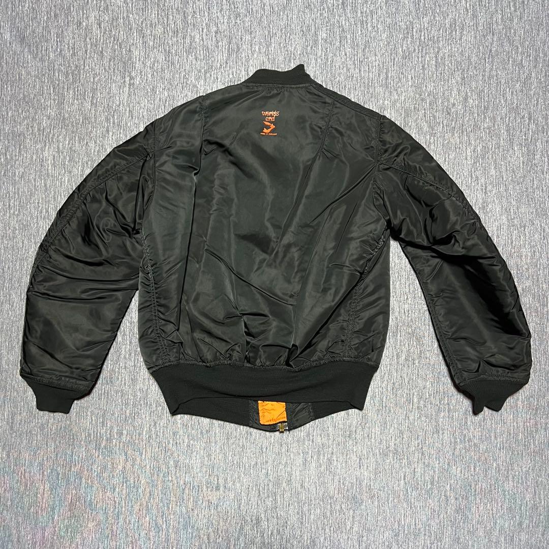 Worlds End × ALPHA ワールズエンド アルファ MA-1