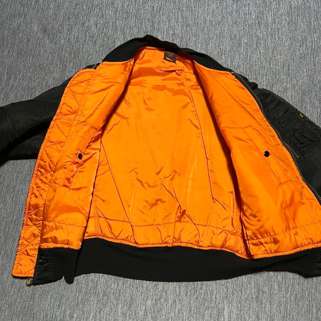 Worlds End × ALPHA ワールズエンド アルファ MA-1