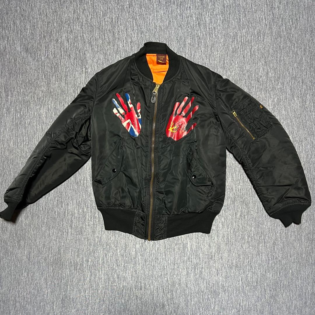 Worlds End × ALPHA ワールズエンド アルファ MA-1