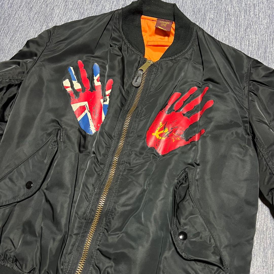 Worlds End × ALPHA ワールズエンド アルファ MA-1