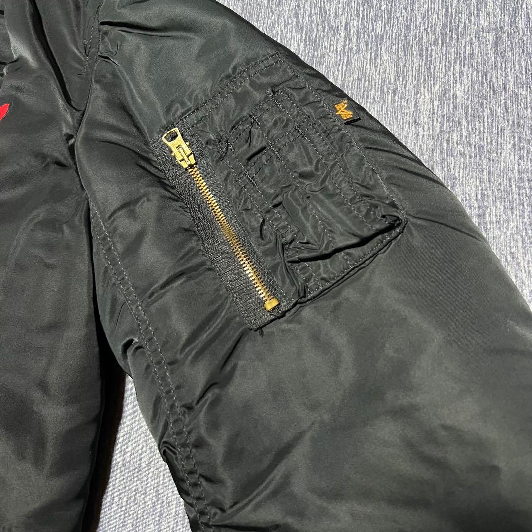 Worlds End × ALPHA ワールズエンド アルファ MA-1