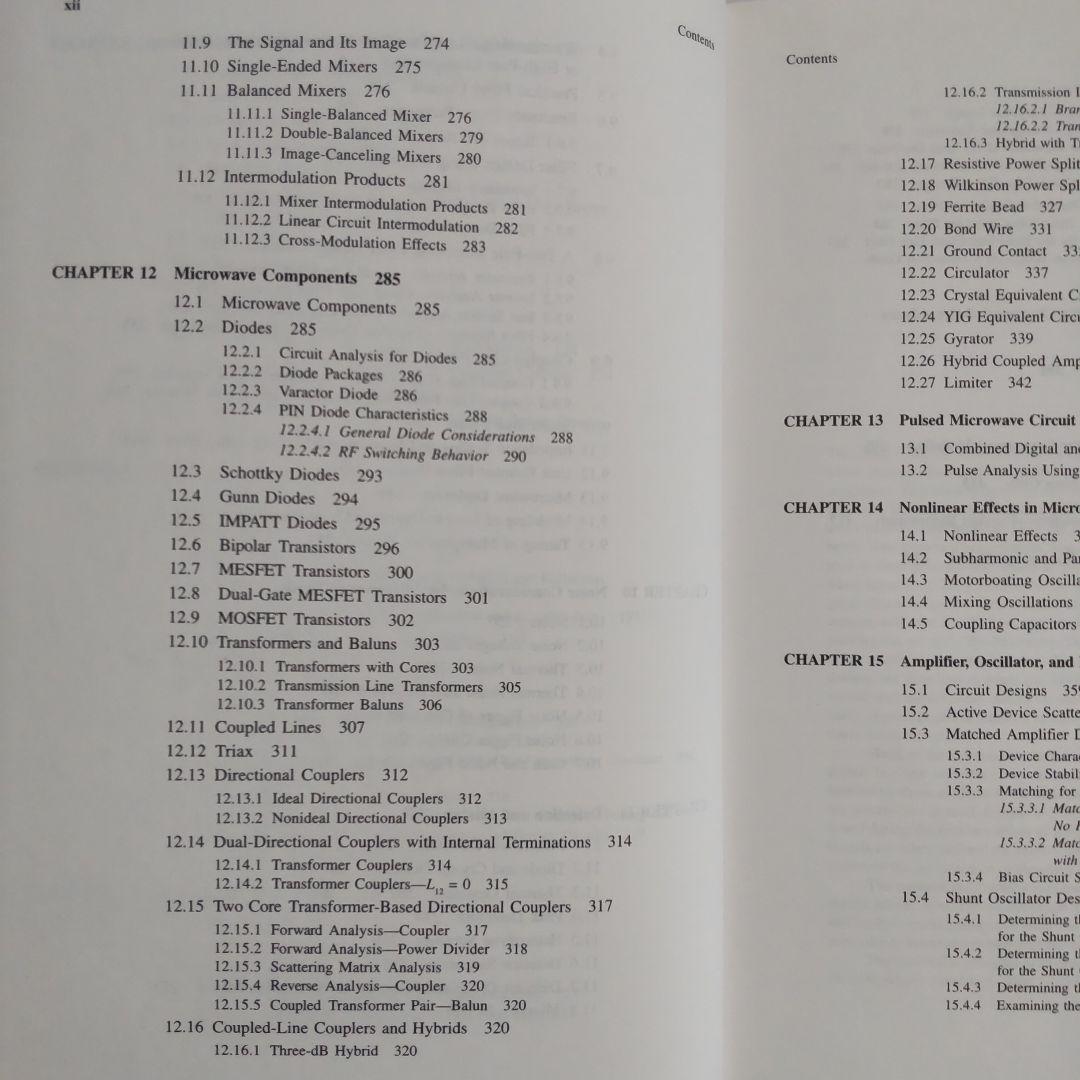 洋書 Introduction to Microwave Circuits