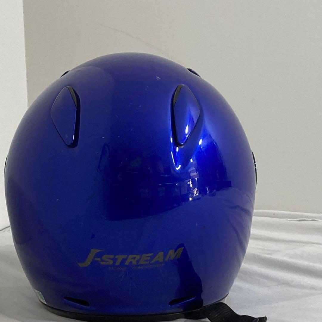 SHOEI J-STREAM 青 ジェットヘルメット Mサイズ