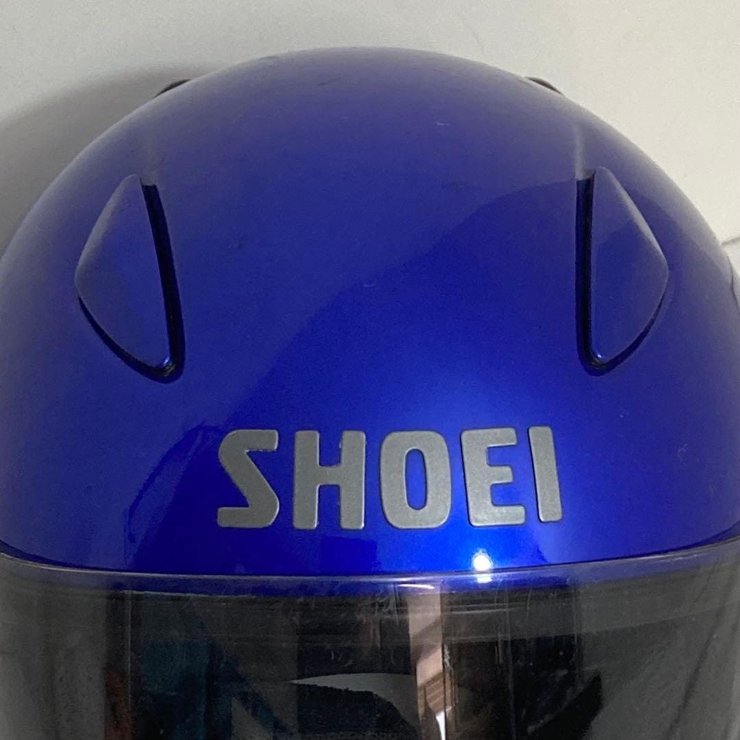 SHOEI J-STREAM 青 ジェットヘルメット Mサイズ