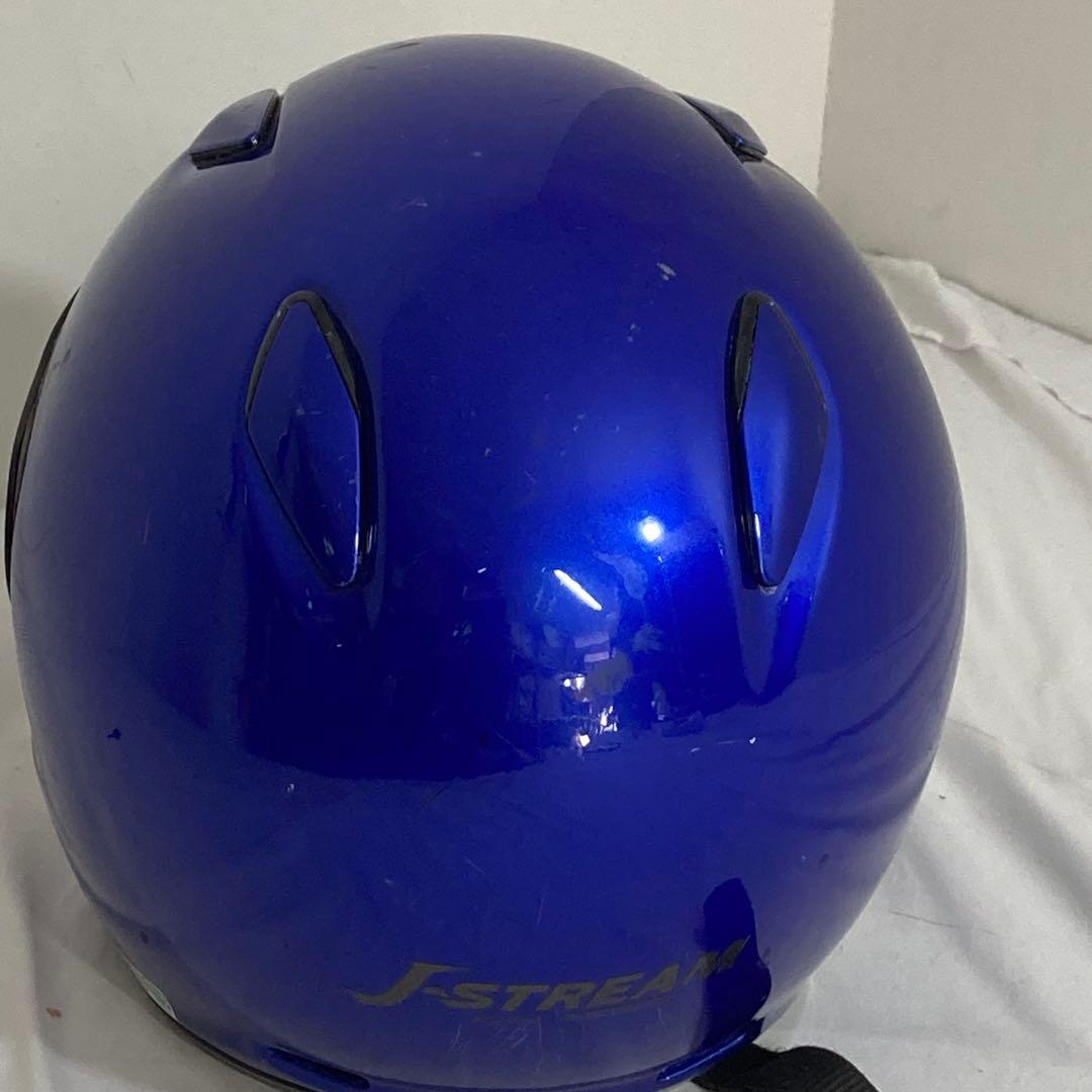 SHOEI J-STREAM 青 ジェットヘルメット Mサイズ