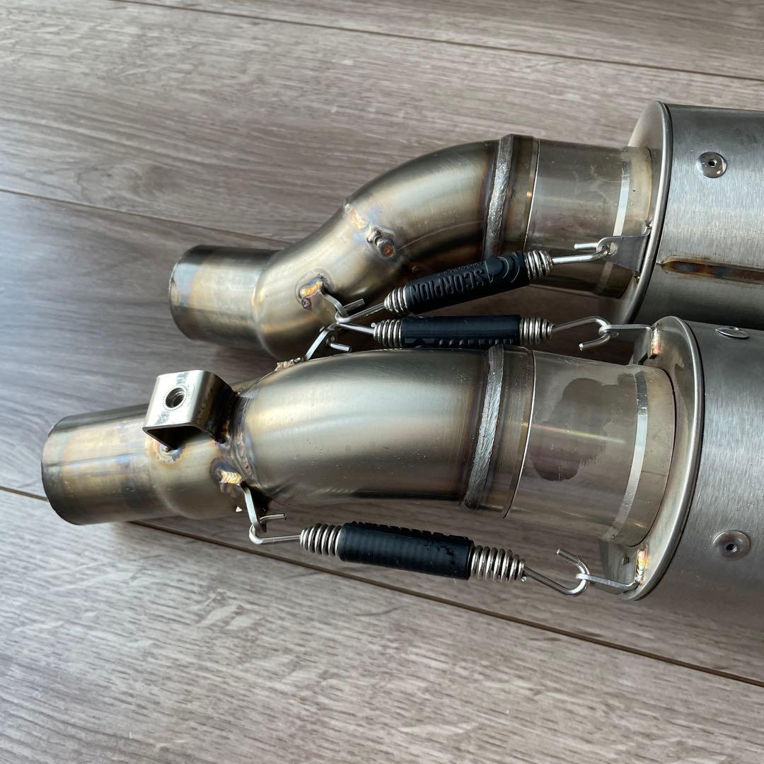 SCORPION スリップオンマフラー美品