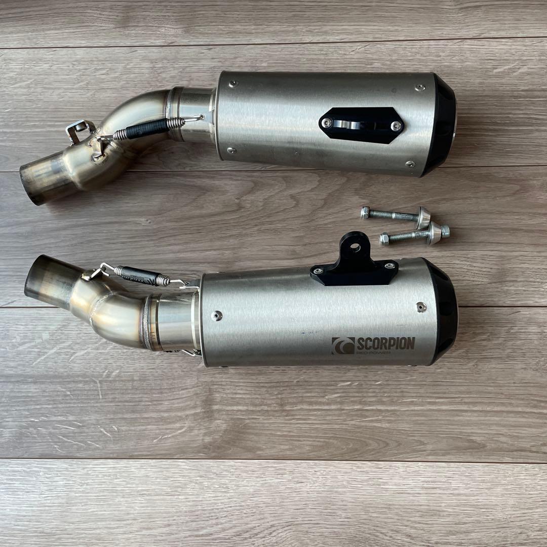 SCORPION スリップオンマフラー美品