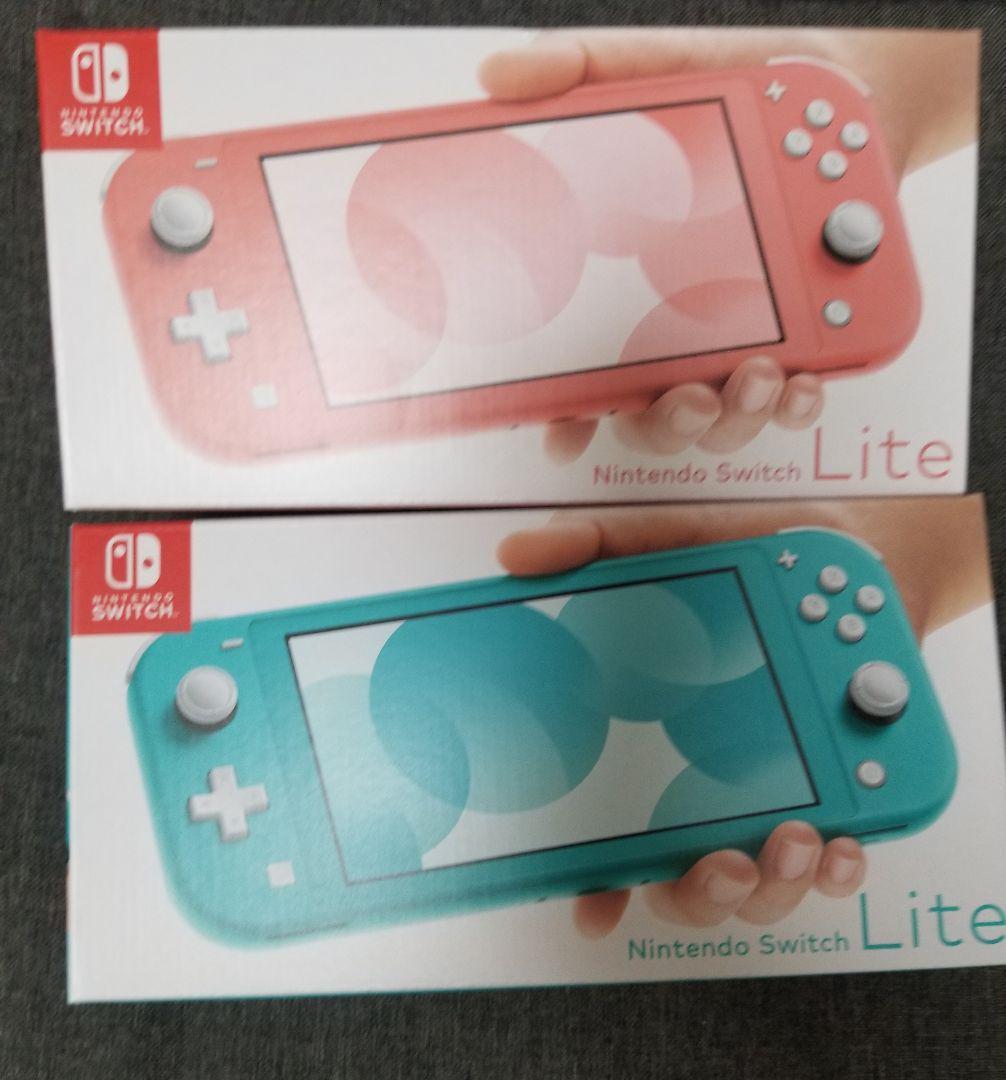 Nintendo Switch Lite コーラル＆ターコイズ