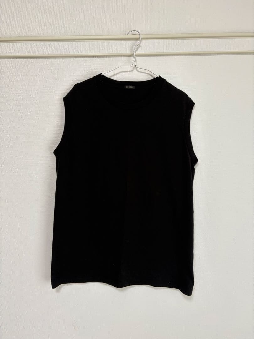 COMOLI コットンジャージ ノースリーブ size2