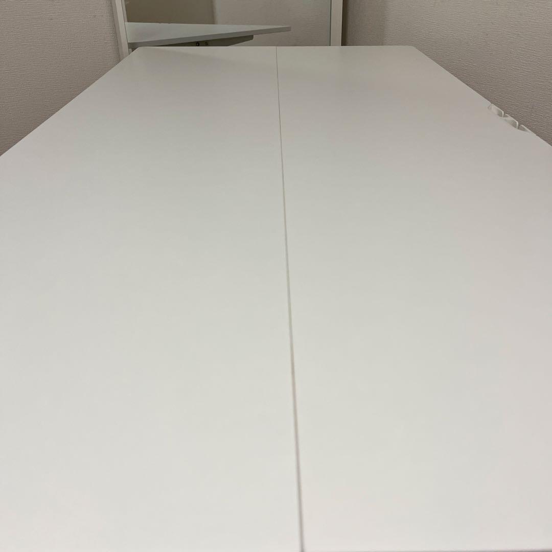 電動昇降式デスク　ErGear　ホワイト　140 x 70 x 72-118cm