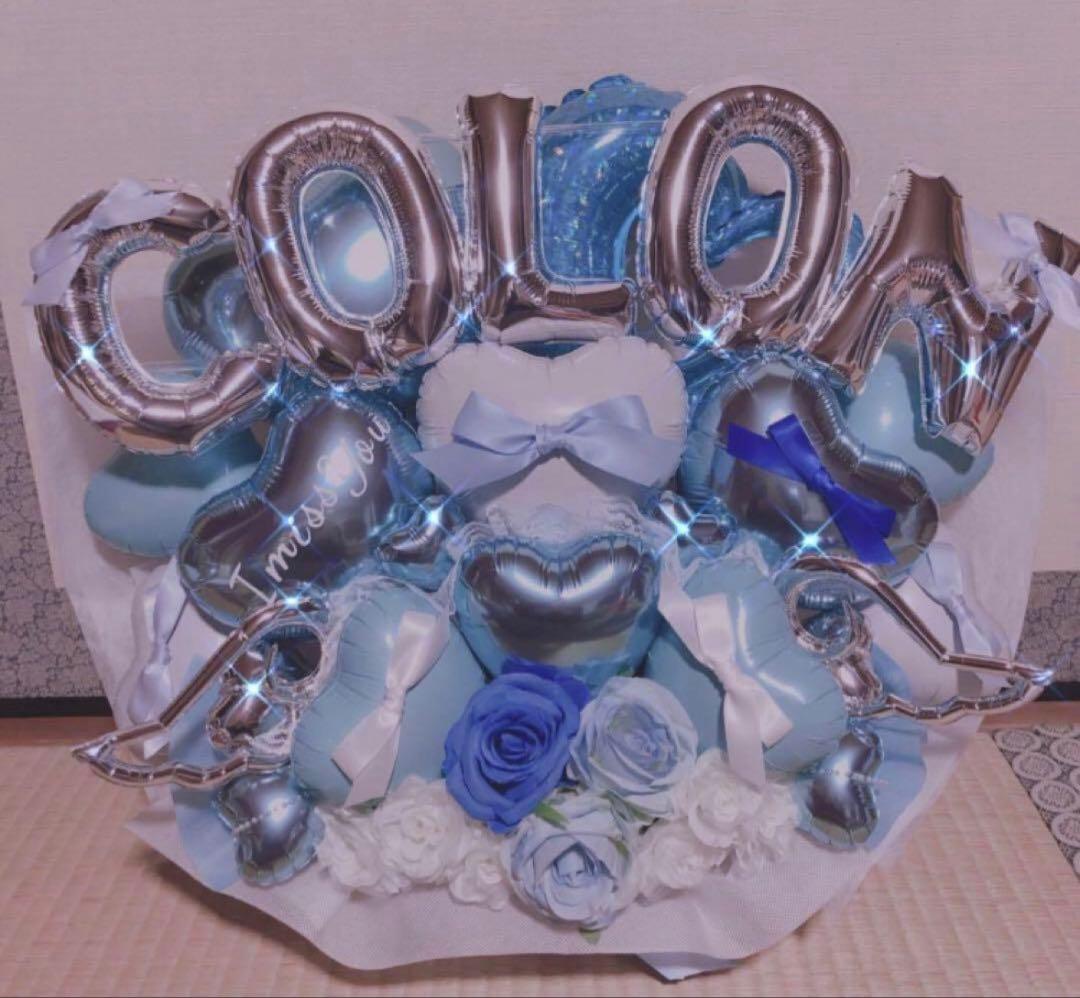 はむ　バルーンギフト　バルーンアレンジ 生誕祭　推し