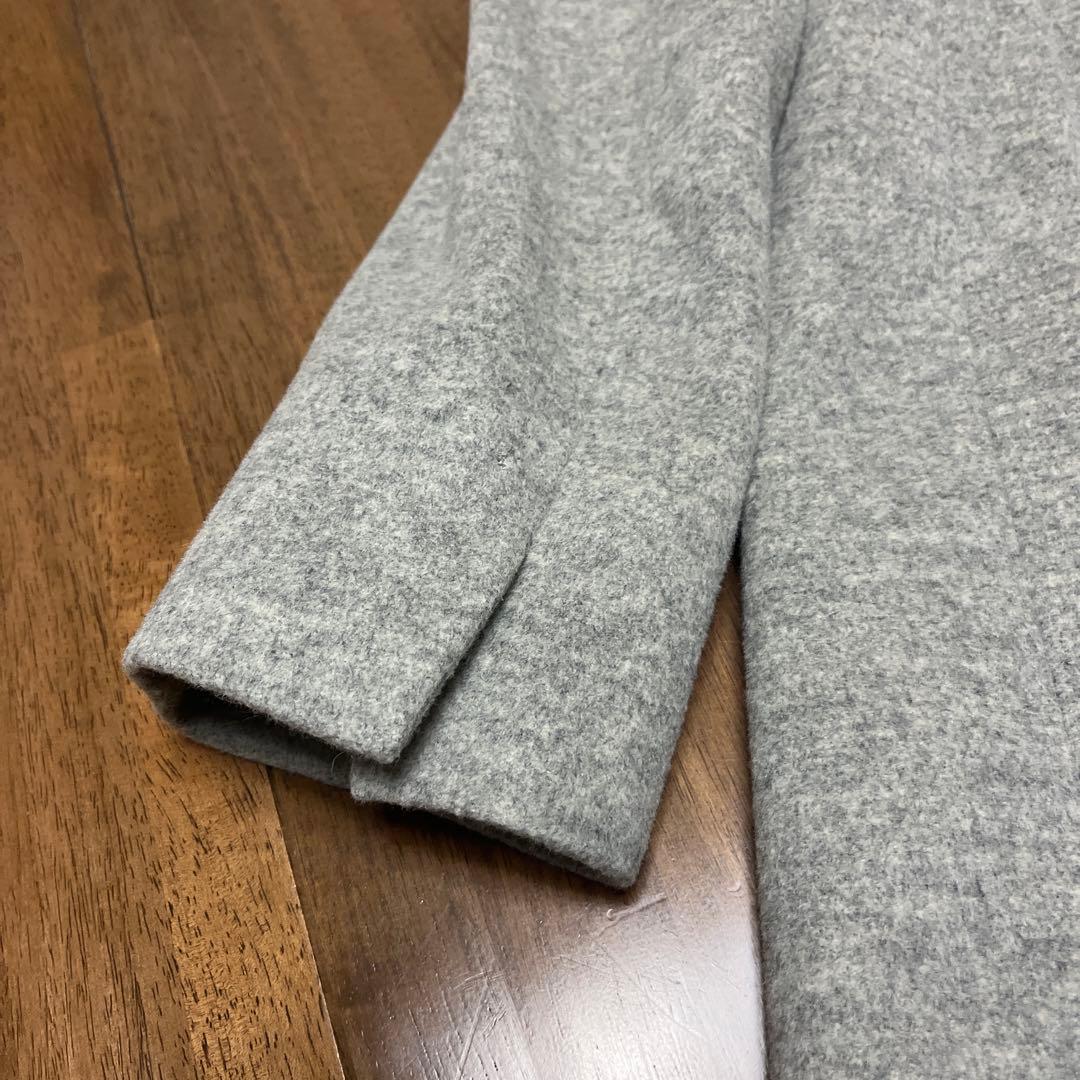 グレー ロングコート 23区　40