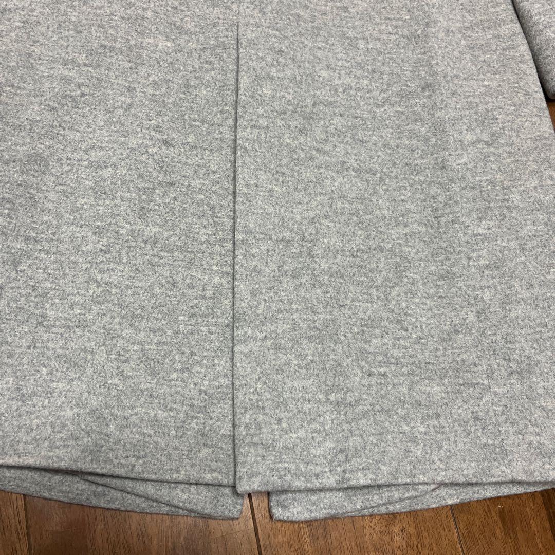 グレー ロングコート 23区　40