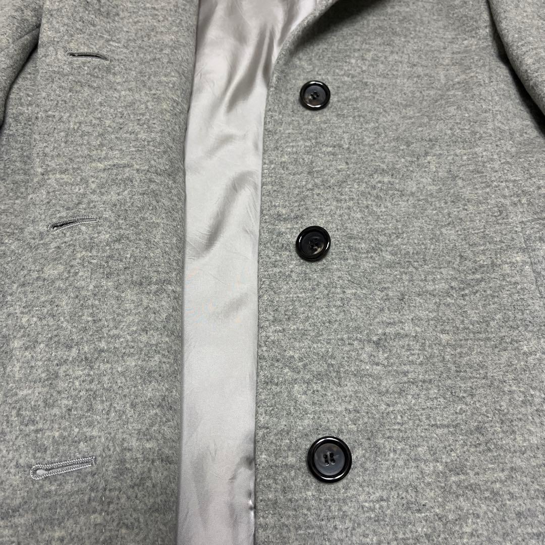 グレー ロングコート 23区　40