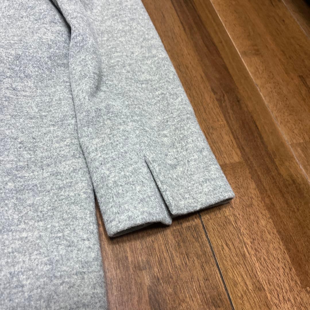 グレー ロングコート 23区　40