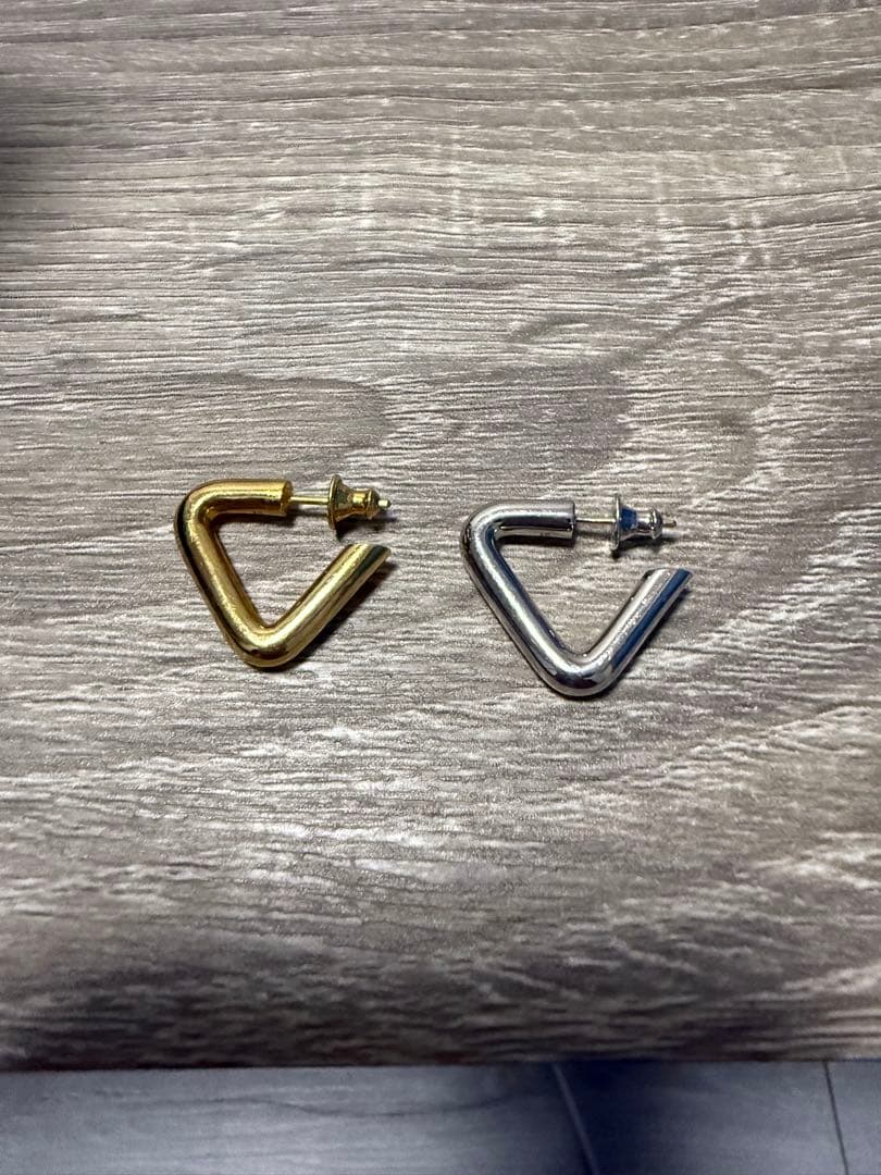 キャリアリング　トライアングル　501 シルバー