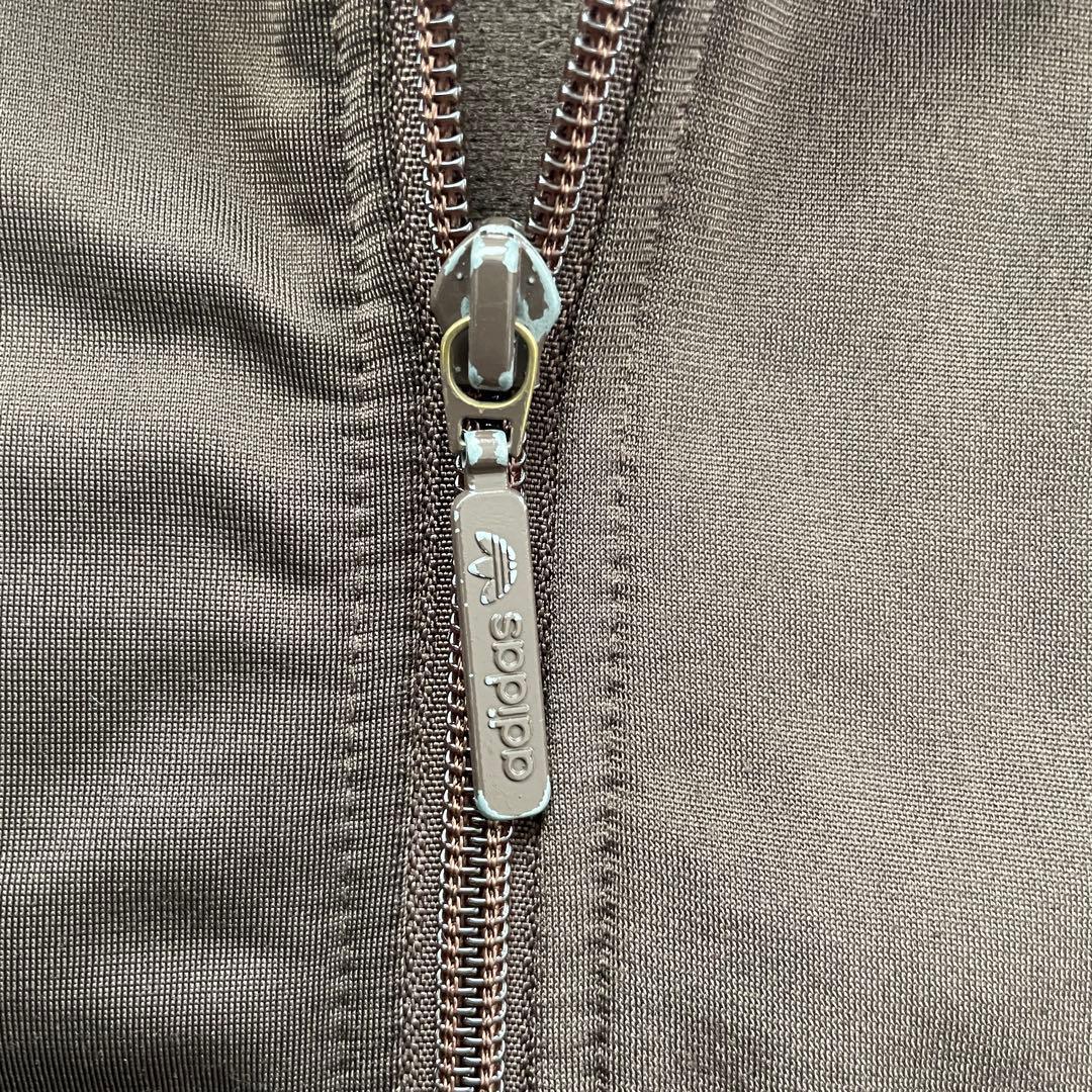 adidas トレフォイル　刺繍　トラック　ジャケット　ジャージ