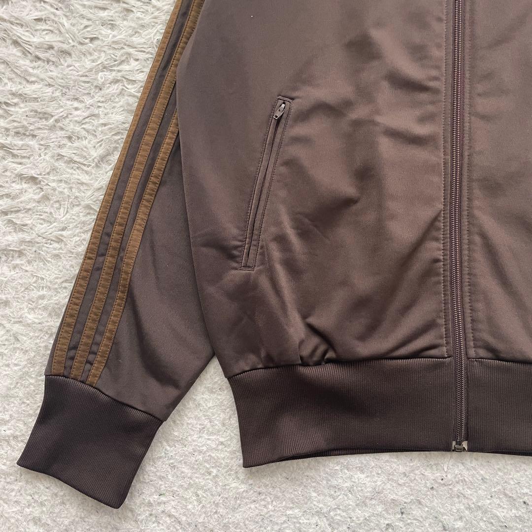 adidas トレフォイル　刺繍　トラック　ジャケット　ジャージ