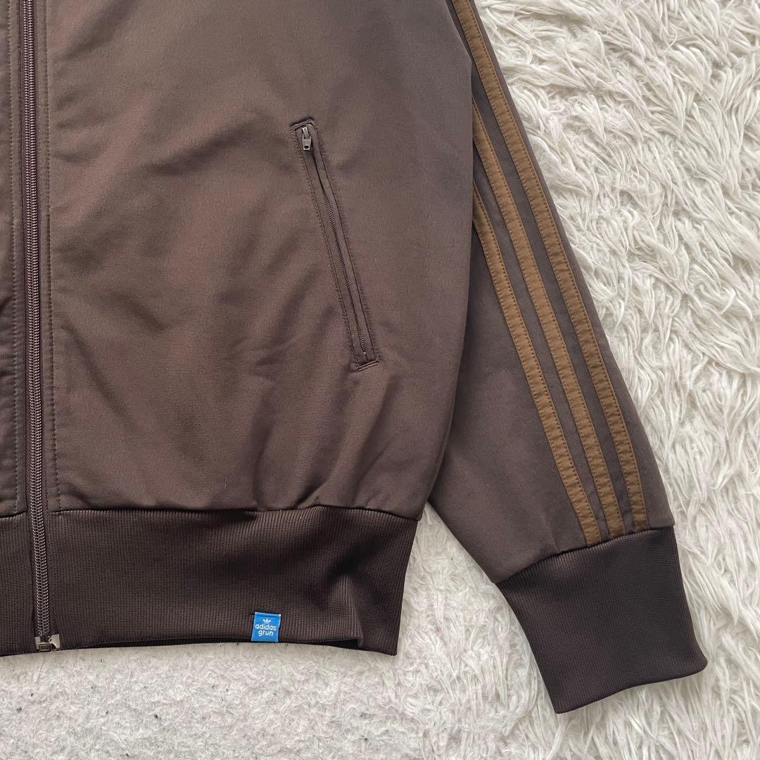 adidas トレフォイル　刺繍　トラック　ジャケット　ジャージ