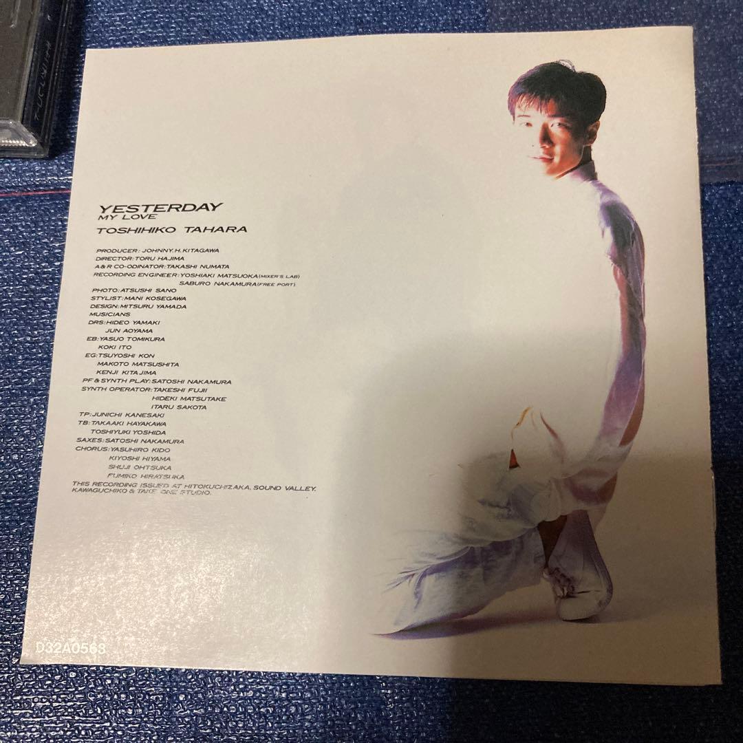 田原俊彦 .YESTERDAY MY LOVE CD 邦楽　　アイドル
