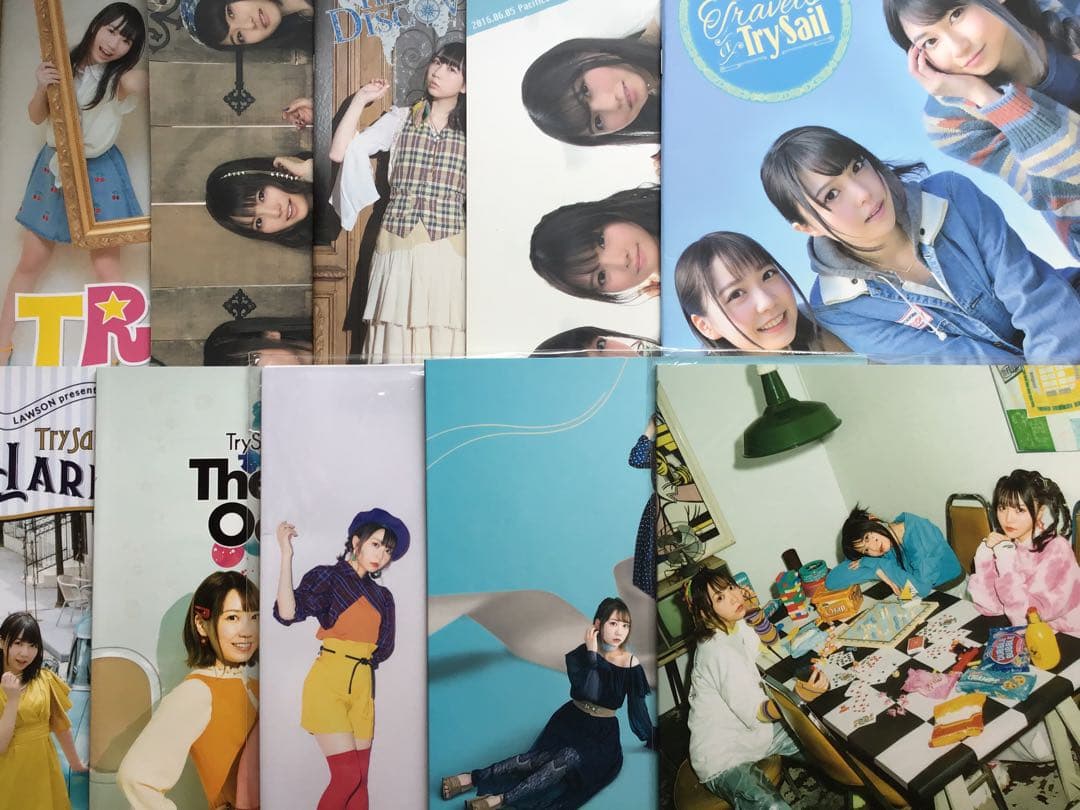 Trysail (夏川椎菜　麻倉もも　雨宮天) イベント　ライブ　パンフ10冊