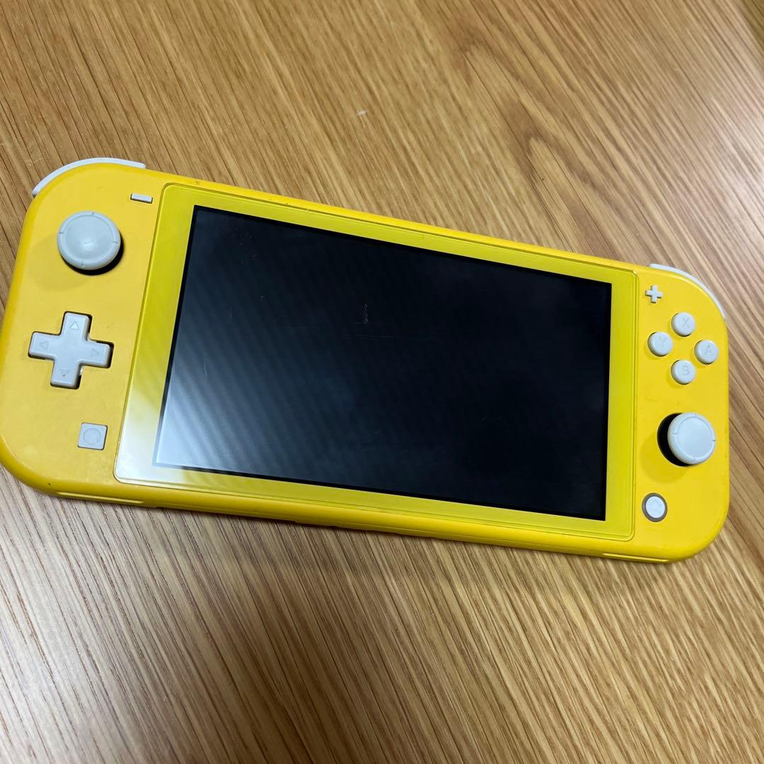 ジャンク品 Nintendo Switch Lite イエロー