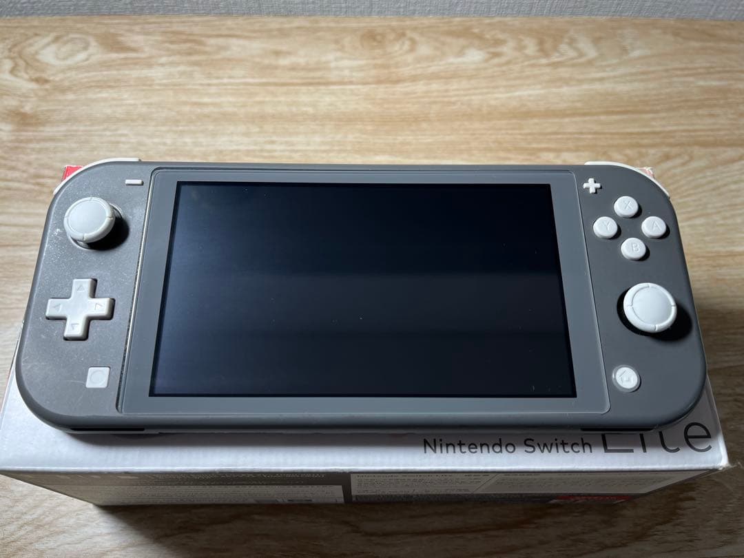 Nintendo Switch Lite グレー 本体　ソフト付