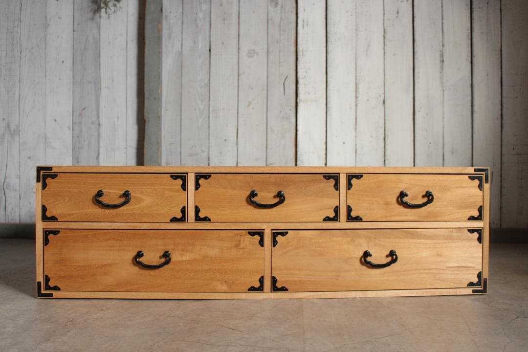 桐タンス　引き出し5杯　着物箪笥　タンス　収納　古家具　古民家　時代家具