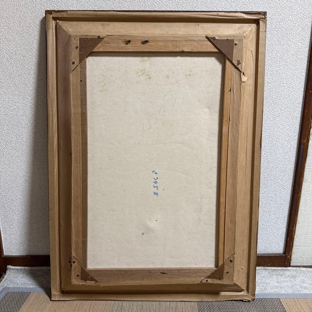 アート　【秋の白樺林】　送料込み0826