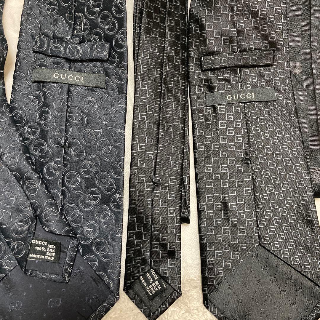美品！　GUCCI ルイ・ヴィトン　ネクタイ３本セット