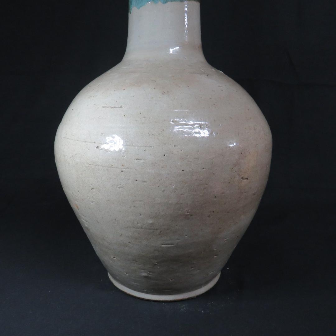 笠間 益子 大徳利 花器 民藝 花瓶 フラワーベース