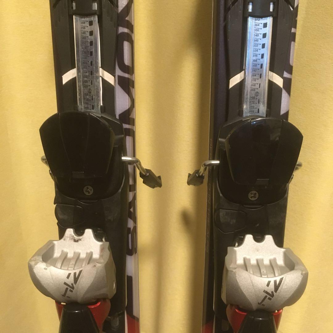 サロモン　スキー板　170cm 美品 ビンディング付き　カービングスキー