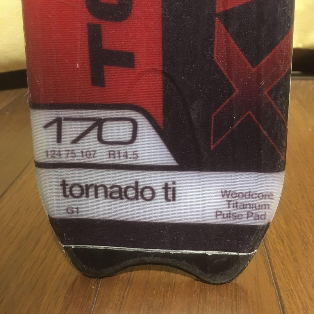 サロモン　スキー板　170cm 美品 ビンディング付き　カービングスキー