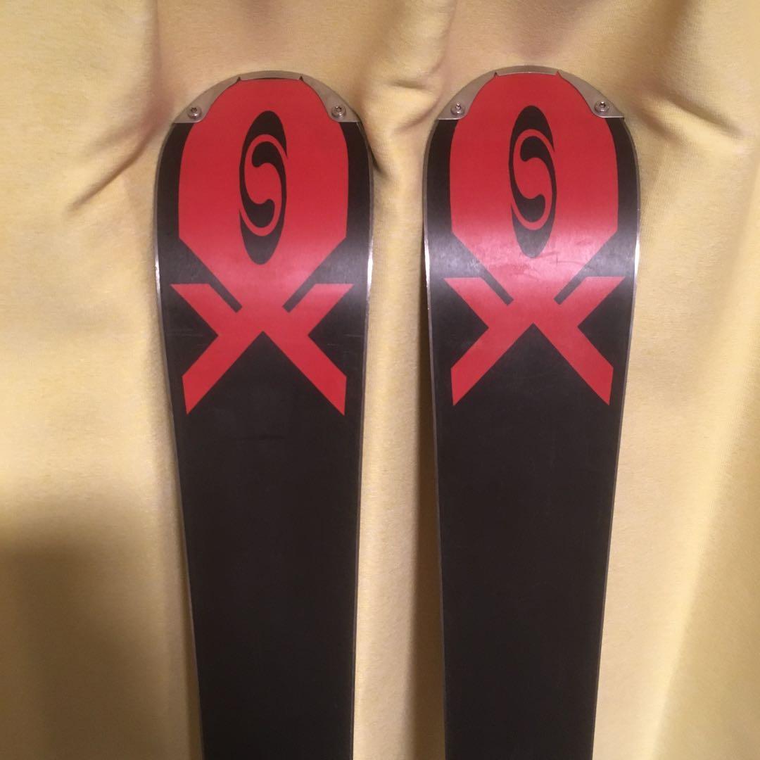 サロモン　スキー板　170cm 美品 ビンディング付き　カービングスキー