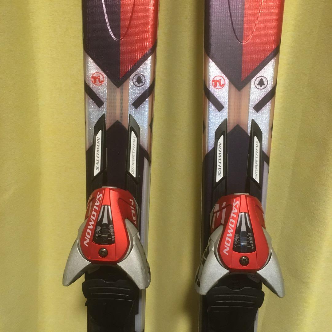 サロモン　スキー板　170cm 美品 ビンディング付き　カービングスキー