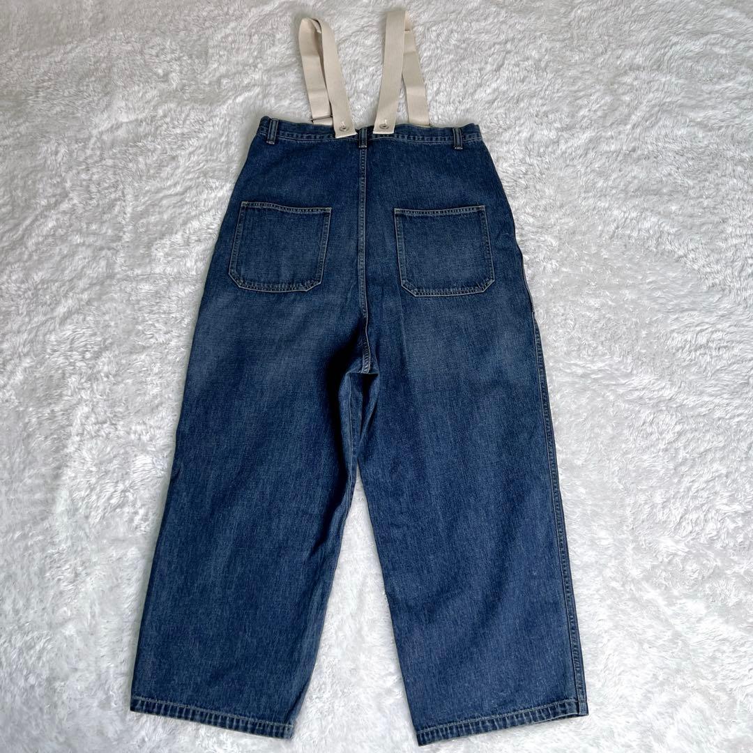 美品✨FRAMeWORK JOHN BULL デニムオーバーサスペンダーパンツ