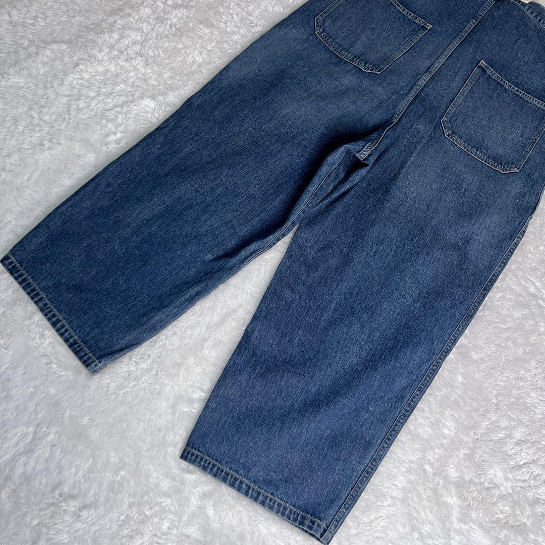美品✨FRAMeWORK JOHN BULL デニムオーバーサスペンダーパンツ